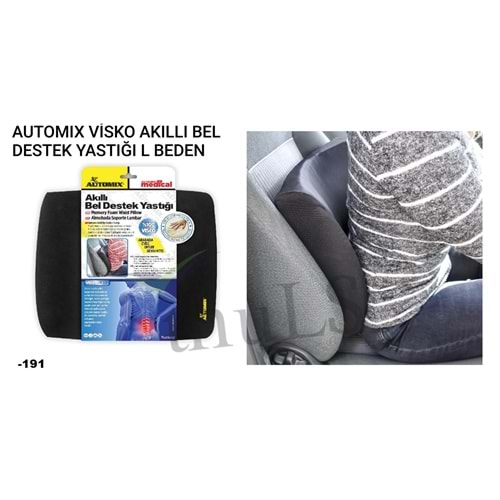 AUTOMIX VISKO -191 AKILLI BEL YASTIĞI L BEDEN
