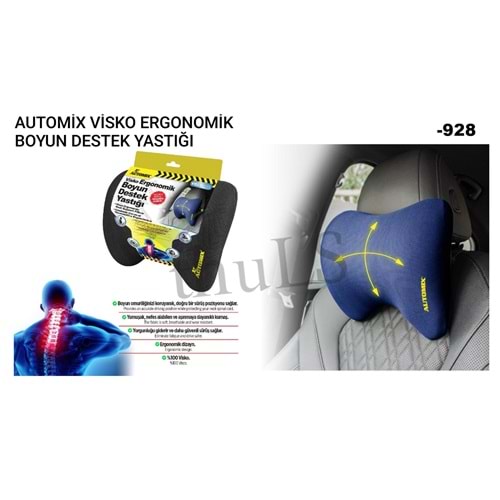 AUTOMIX VISKO BOYUN YASTIĞI -928 ERGONOMIK