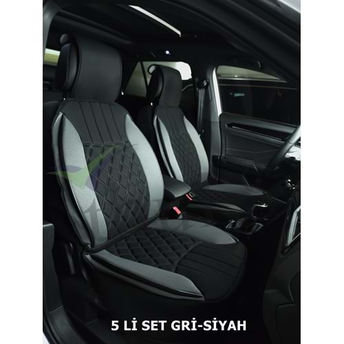 MİNDER ELEGANCE 5Lİ -542 SİYAH-GRİ