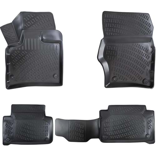 AUDI Q7 2005-2015 3D PASPAS SİYAH