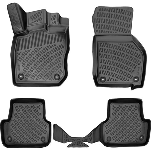 AUDI A3 2020- 3D PASPAS SİYAH