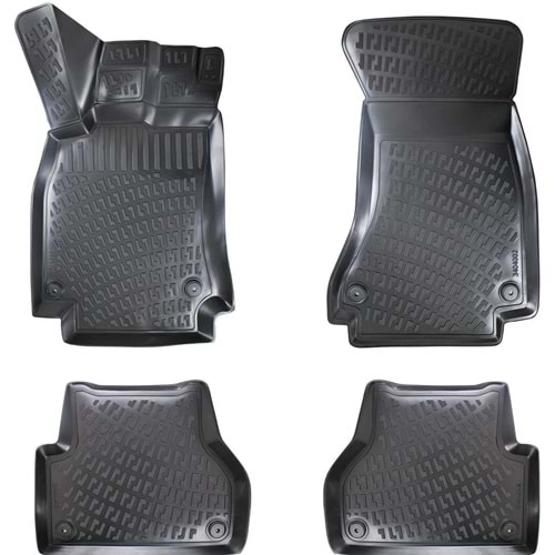 AUDI A4 B8 KASA 2008-2015 3D PASPAS SİYAH