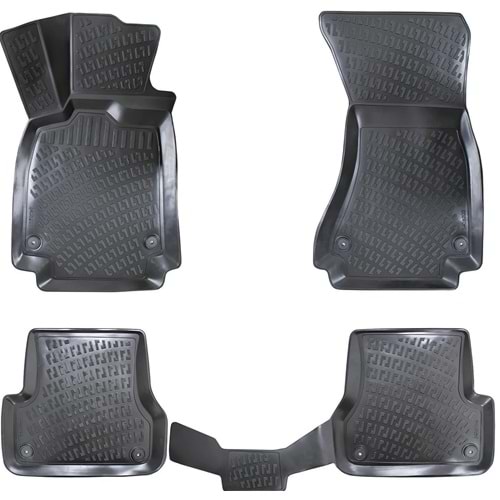 AUDI A6 2012- 3D PASPAS SİYAH