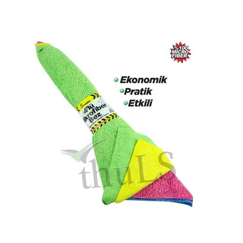 AUTOMIX MIKROFIBER BEZ BURMA 4LÜ