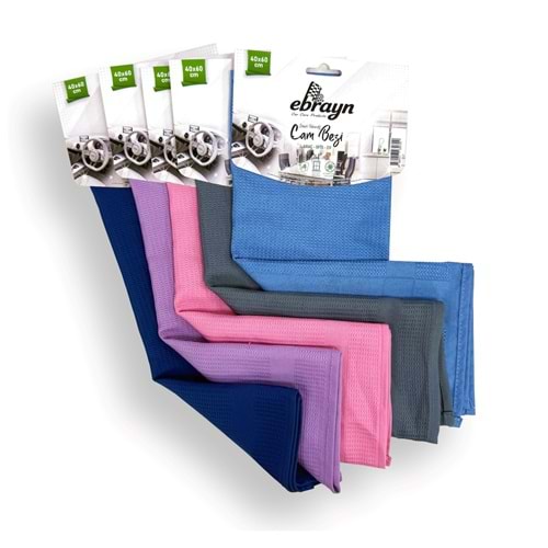 EBRAYN MİKROFİBER CAM BEZİ 40*60