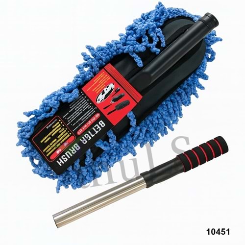 ARAÇ YIKAMA FIRÇASI -10451 UZUN MAVİ MOP