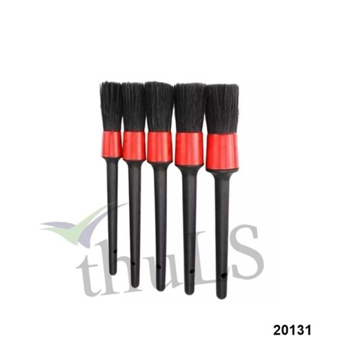 ARAÇ TEMİZLİK FIRÇA -20131 5Lİ SİYAH-KIRMIZI