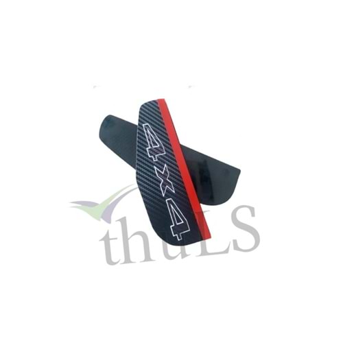 AYNA SİPERLİĞİ 4X4 YAZILI SİYAH