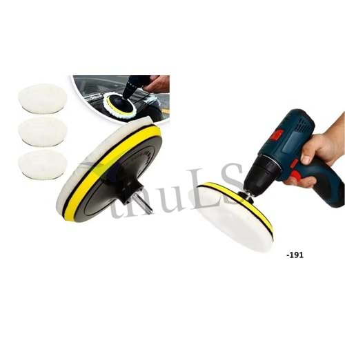 BAKIM ÜRÜNÜ MATKAP UÇLU 3LÜ PASTA CİLA SETİ -191