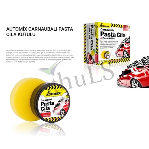 AUTOMIX CARNAUBALI PASTA CİLA KUTULU