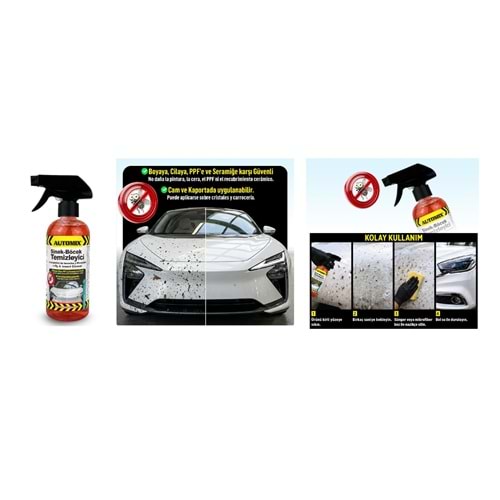 AUTOMIX SİNEK BÖCEK TEMİZLEYİCİ 400 ML.
