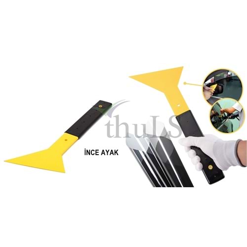 FİLM ÇEKME APAR.İNCE AYAK SARI SİYAH UZUN NF104