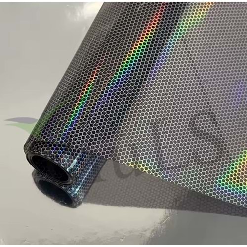 FAR FİLMİ PETEK AÇIK SİYAH COLORMATİK 30 CM. X 8 MT.