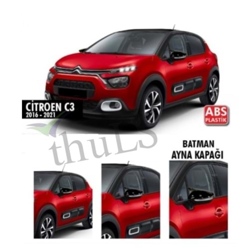 CITROEN C3 2016-2021 BATMAN AYNA KAPAĞI
