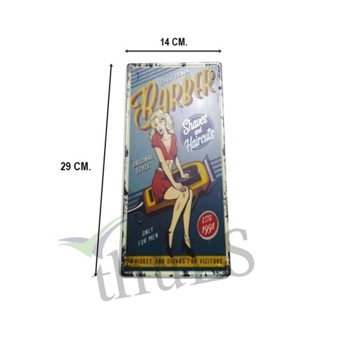 AMERİKAN PLAKA BARBER