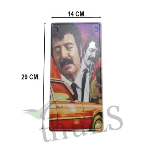 AMERİKAN PLAKA MÜSLÜM GÜRSES