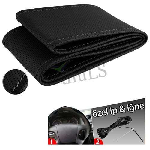 DİKME D.KILIFI PEDSİZ DELİKLİ SİYAH-YD