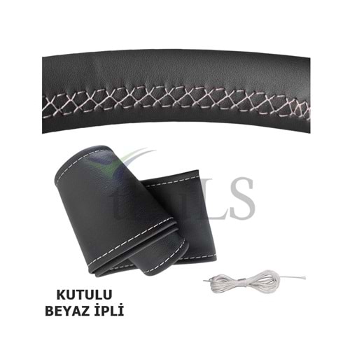 DİKME D.KILIFI PEDSİZ -203 DÜZ SİYAH BEYAZ İPLİ