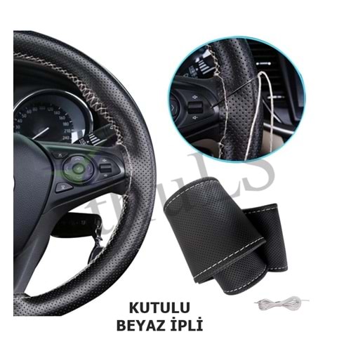 DİKME D.KILIFI PEDSİZ -202 DELİKLİ SİYAH BEYAZ İPLİ