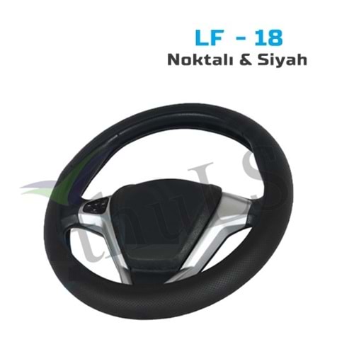 DİREKSİYON KILIFI GEÇME LF-18 NOKTALI SİYAH