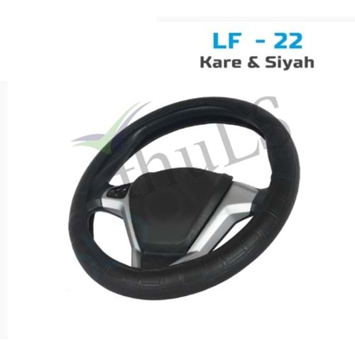 DİREKSİYON KILIFI GEÇME LF-22 KARE SİYAH