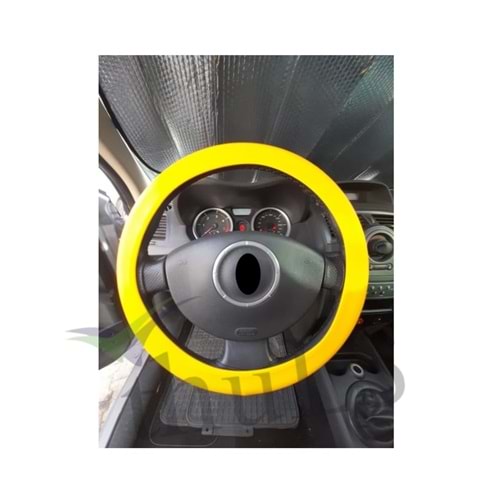 SERT SİLİKON GEÇME DİREKSİYON KILIFI SARI