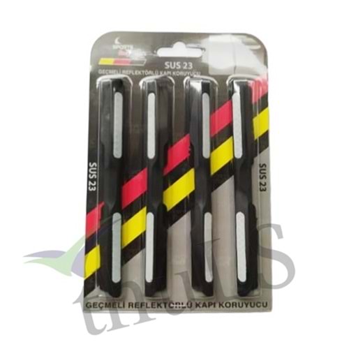 GEÇMELİ REFLEKTÖRLÜ KAPI KORUYUCU BEYAZ