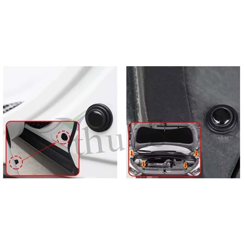 ARABA SES STOPERİ YUMUŞAK SİYAH