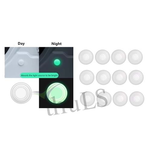 ARABA KAPI SES STOPERİ BEYAZ FOSFORLU