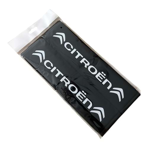 EMNİYET KEMER PEDİ 2Lİ CITROEN SİYAH