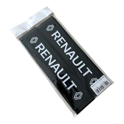EMNİYET KEMER PEDİ 2Lİ RENAULT SİYAH