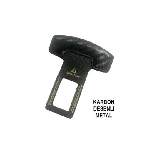 KEMER TOKASI TEKLİ KARBON BAŞLIKLI