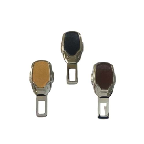 KEMER TOKASI LÜX DERİLİ KROM SİYAH