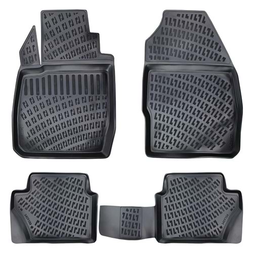 FORD FUSION 2002-2012 3D PASPAS SİYAH