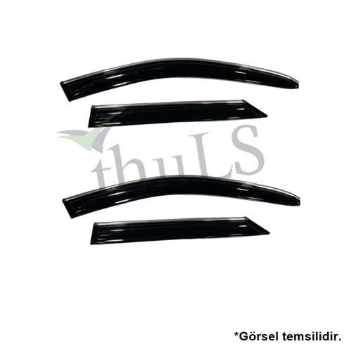 FORD FOCUS 3-4 SEDAN 2012-2018 KROMLU CAM RÜZGARLIĞI