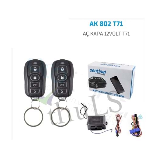 AÇMA KAPAMA KUMANDA 12V T71