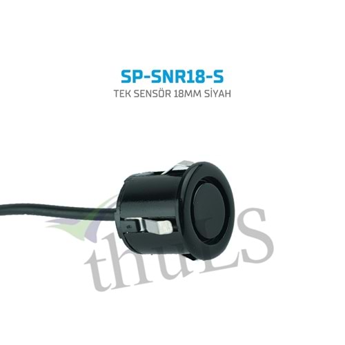 PARK SENSÖRÜ TEK SENSÖR 18 MM. SİYAH