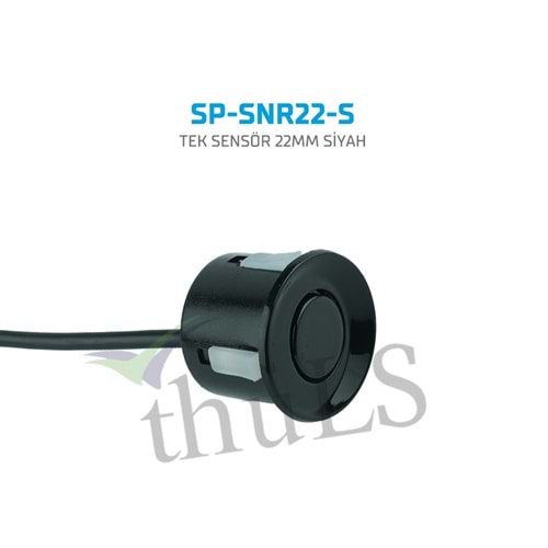 PARK SENSÖRÜ TEK SENSÖR 22 MM. SİYAH