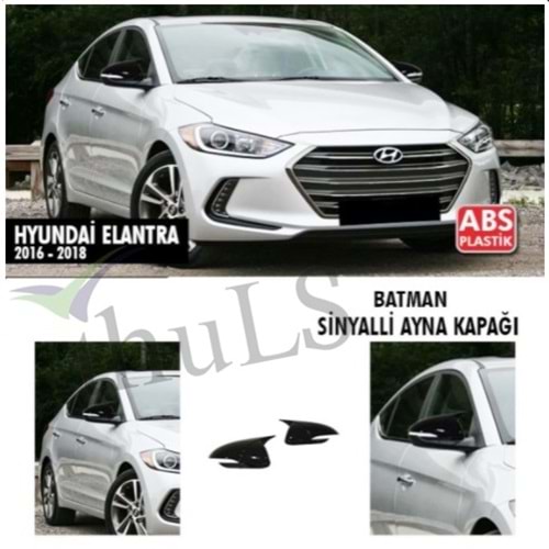 HYUNDAI ELANTRA SİNYALLİ 2016- BATMAN AYNA KAPAĞI