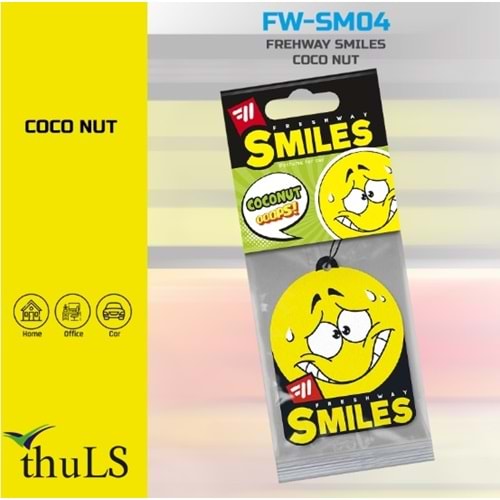 DRY SMILE KAĞIT KOKU SM-04 COCONUTFRESH