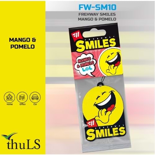 DRY SMILE KAĞIT KOKU SM-10 MANGO & POMELO