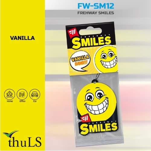 DRY SMILE KAĞIT KOKU SM-12 VANILLA
