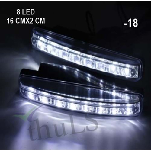 GÜNDÜZ FARI -18 SMD 8 LED 16 CMX2 CM