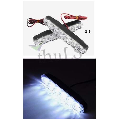 GÜNDÜZ FARI G16PN 6 LED 12V
