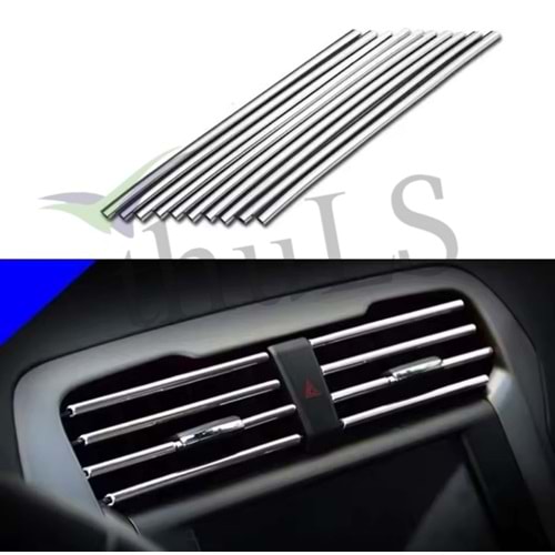 IP NEON IŞIKSIZ PETEĞE GEÇME KROM 10 PRÇ.