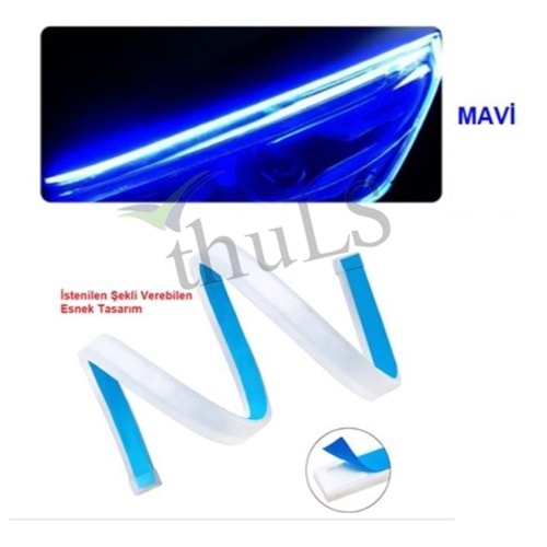 KAYAR LED OS-MAVİ 60 CM.