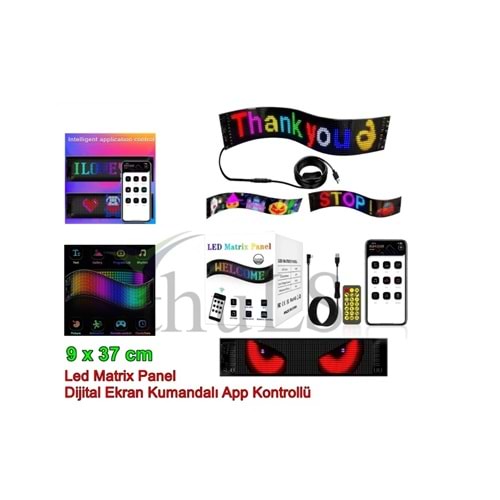 MATRIX KAYAR LED PANEL 16X64 KÜÇÜK