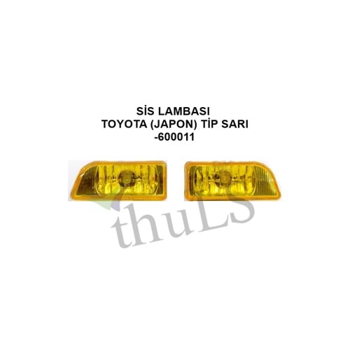 SİS LAMBASI TOYOTA (JAPON) TİP SARI -600011