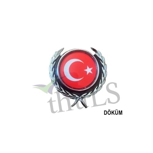 DÖKÜM BAYRAK ÇELENKLİ YAPIŞMA