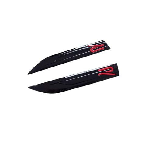 GOLF 8 ÇAMURLUK ARMA 2Lİ SİYAH-KIRMIZI -166